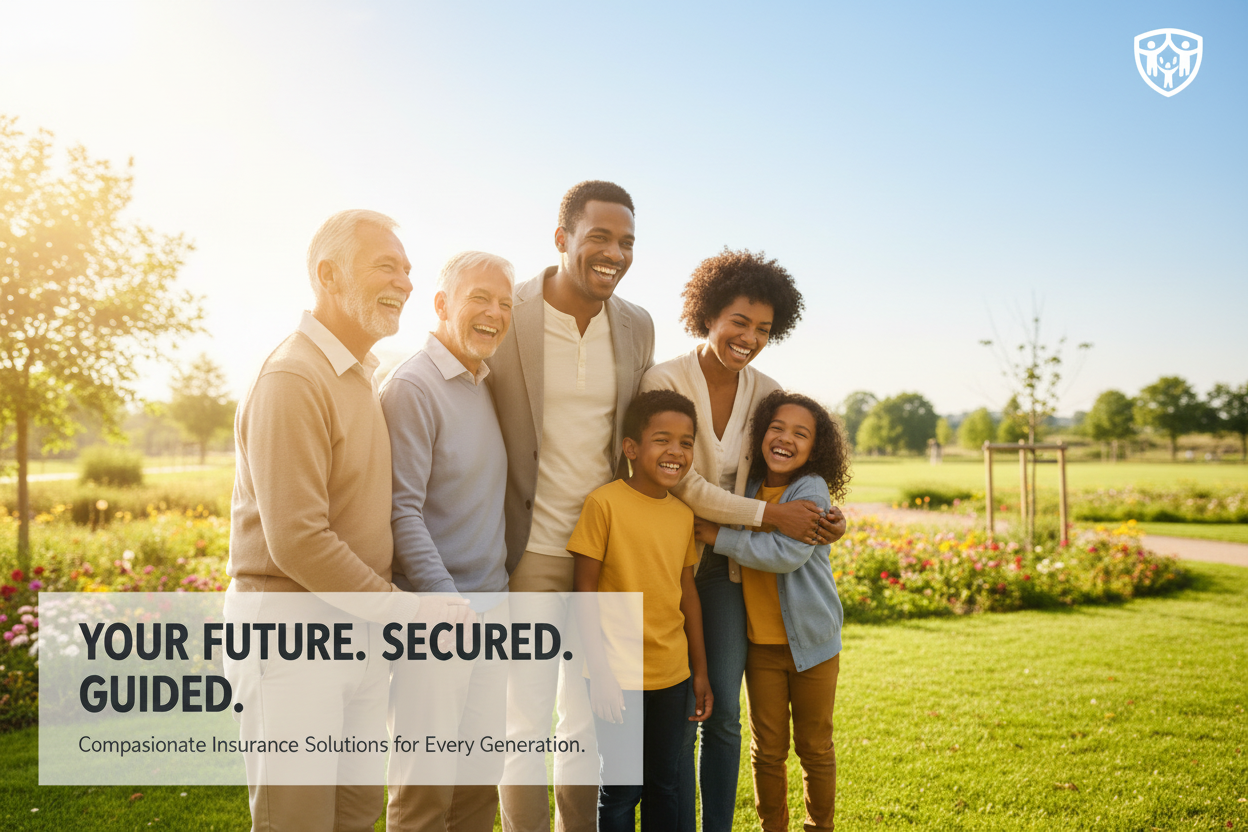 Bright Multigenerational Family Hero Image